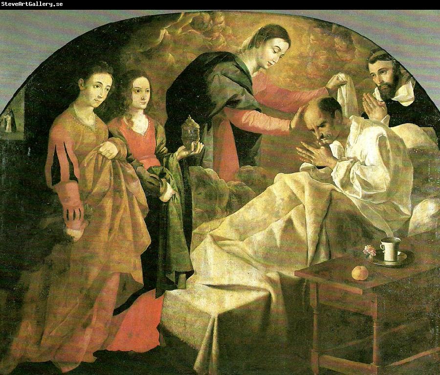 Francisco de Zurbaran miraculous cure of the blessed reginaud of orleaans